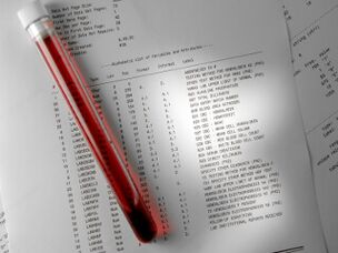 Blood test for parasites
