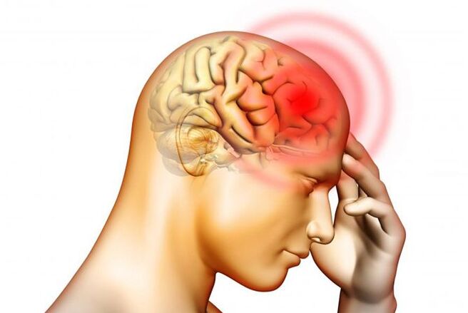 A headache can be a symptom of the presence of roundworm larvae in the middle ear